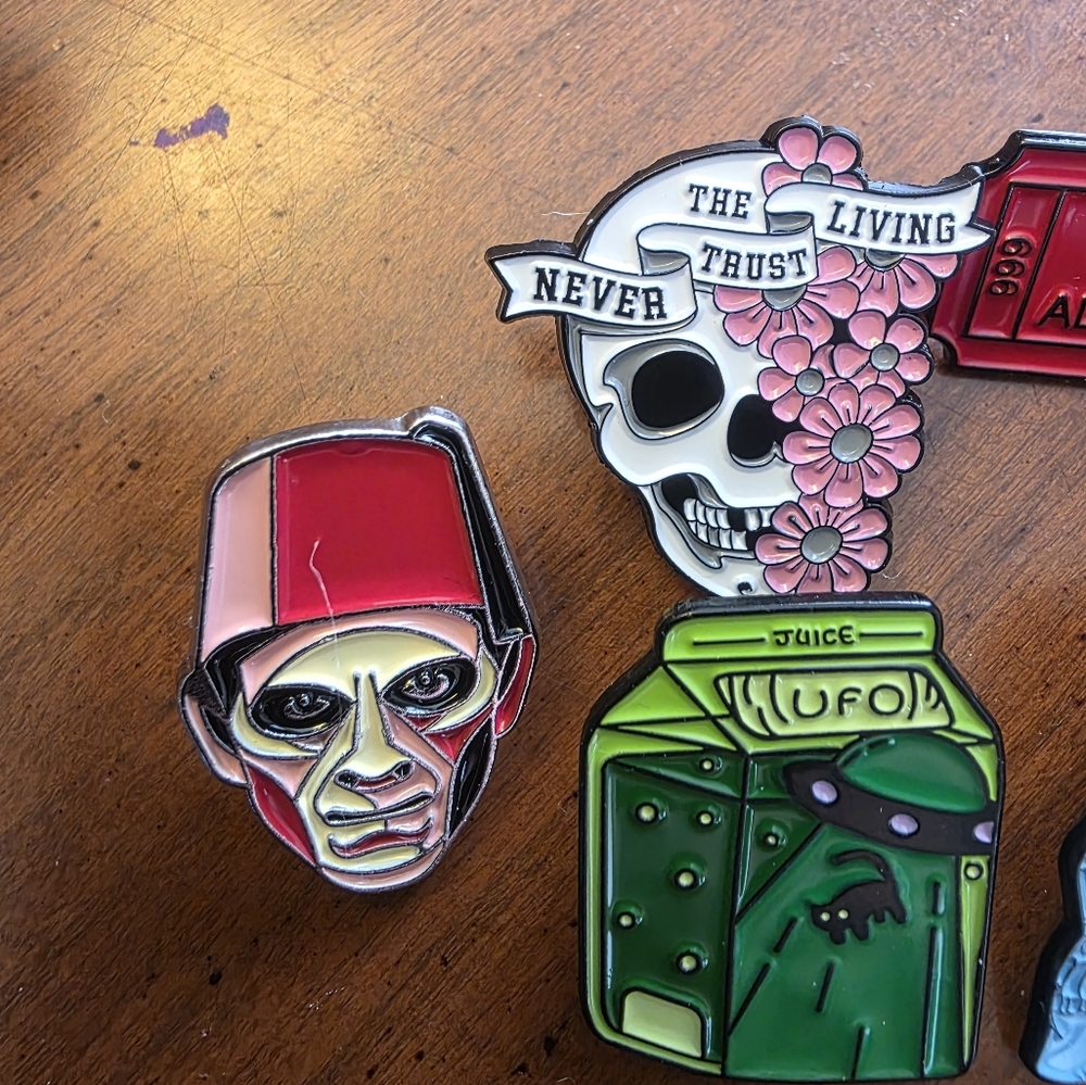 Enamel Pins Set - Picture 3 of 3